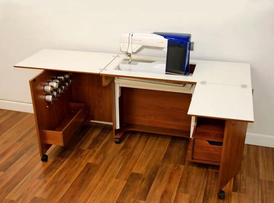 Arrow Serger Cabinet - Teak (62035)
