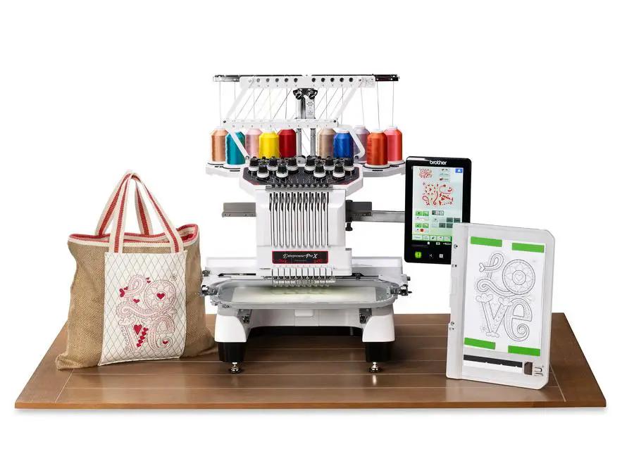 Brother Entrepreneur ProX PR1050X Multi - Needle Embroidery Machine - Sewingmachinesplus.com