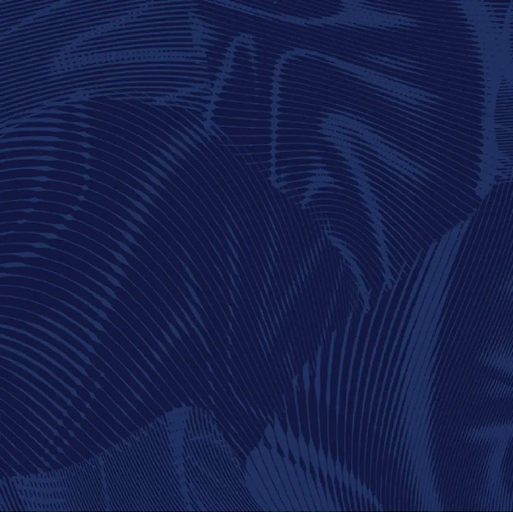 Echo Dark Blue quilting fabric with subtle tonal linear texture by Ann Lauer for Benartex