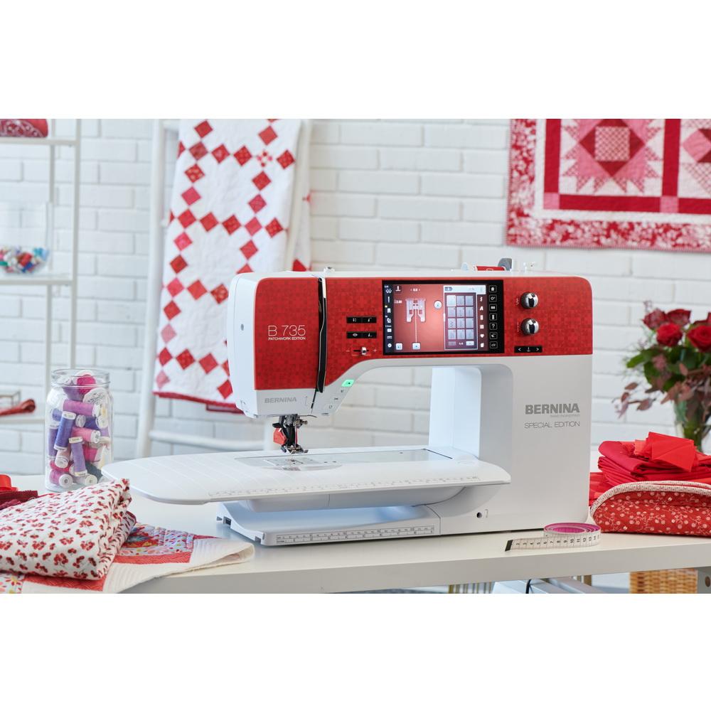 BERNINA 735 Patchwork Edition Sewing and Embroidery Machine - Sewingmachinesplus.com
