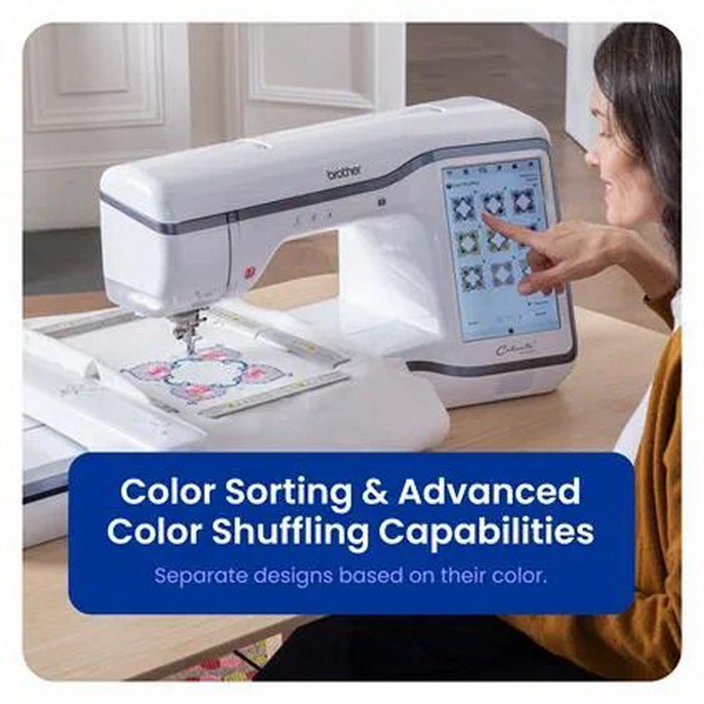Brother Celeste CX1e Embroidery Machine - Sewingmachinesplus.com
