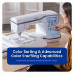 Brother Celeste CX1e Embroidery Machine - Sewingmachinesplus.com