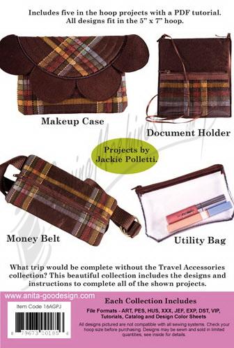 Anita Goodesign Mini-PJs Travel Accessories 16AGPJ