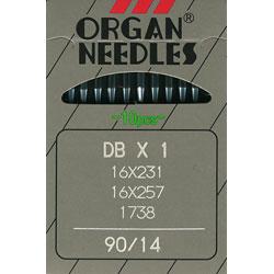 Organ DB X 1 Industrial Needles System 16x257 and 16x231 - 10pk