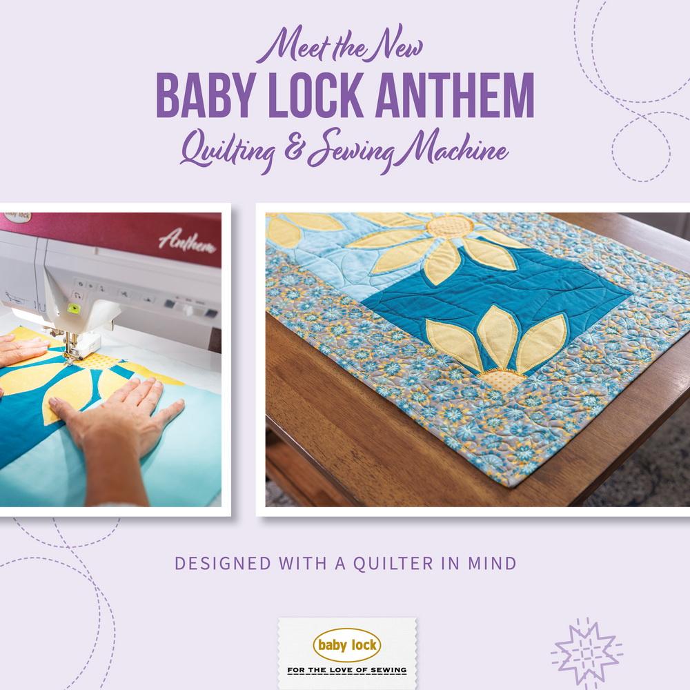 Baby Lock Anthem Quilting and Sewing Machine (OPEN BOX MODEL) - Sewingmachinesplus.com