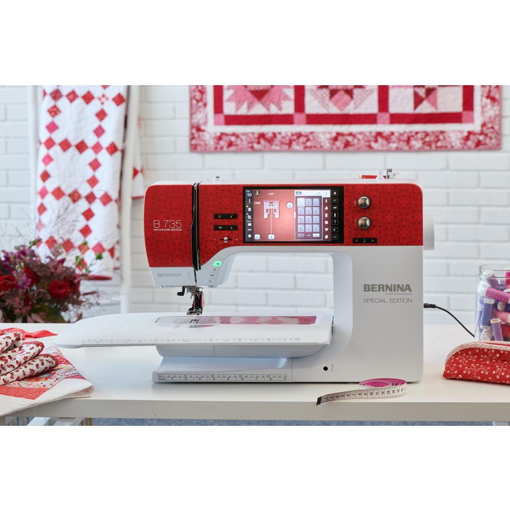 BERNINA 735 Patchwork Edition Sewing and Embroidery Machine - Sewingmachinesplus.com