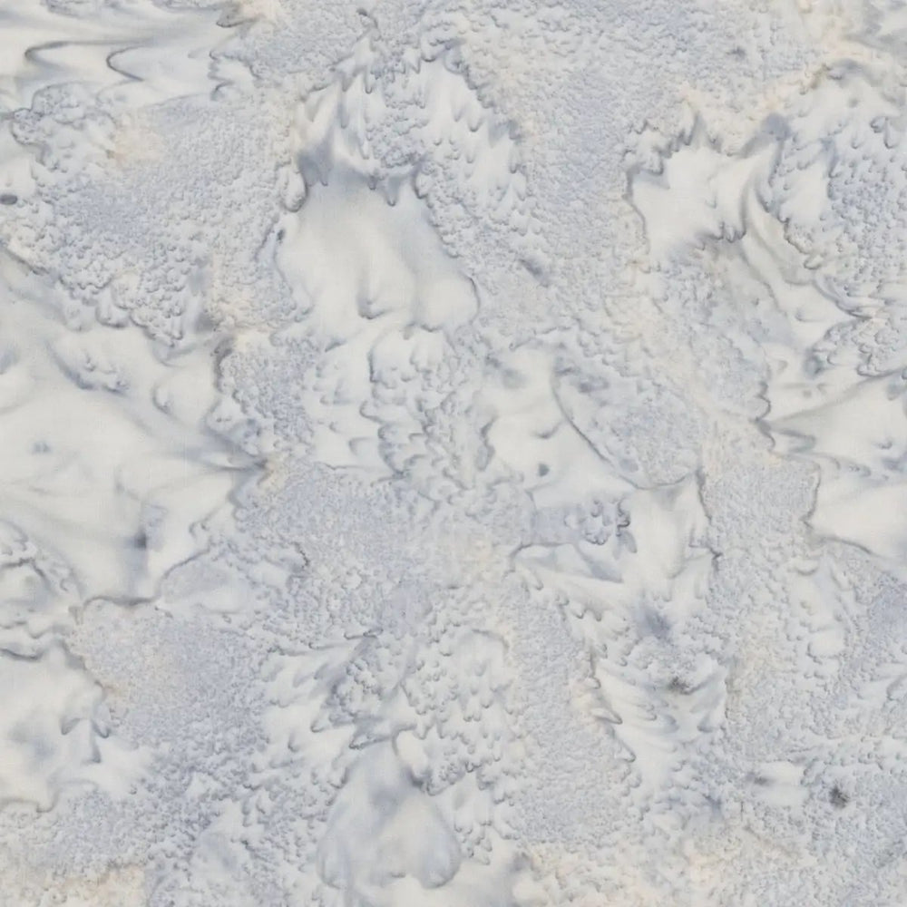 Hoffman 1895 Bali Watercolors February cloud gray cotton batik quilting fabric
