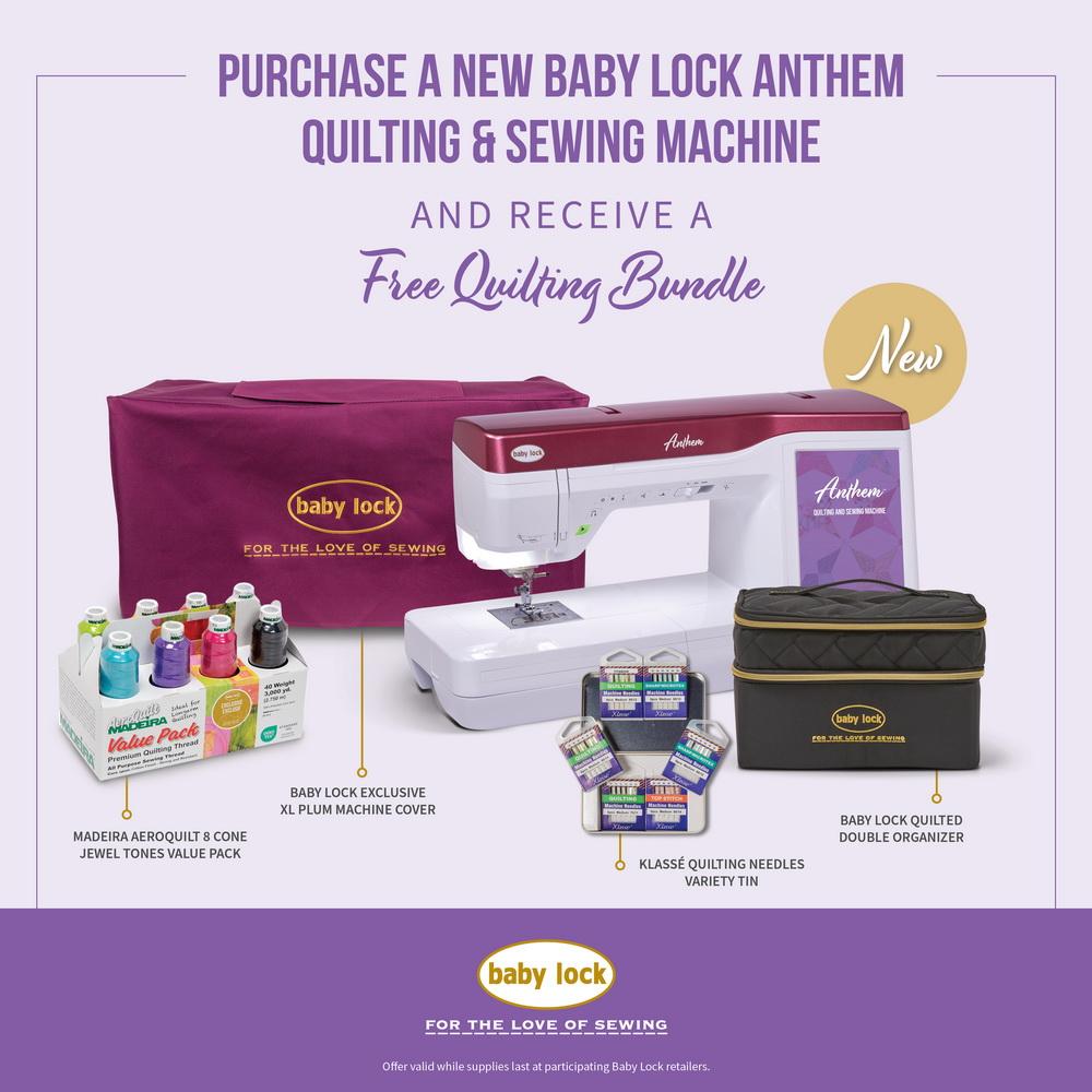 Baby Lock Anthem Quilting and Sewing Machine - Sewingmachinesplus.com