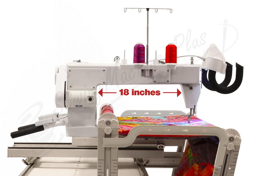 Upgraded Top of the Line 18" Long Arm w/ Grace Continuum Frame