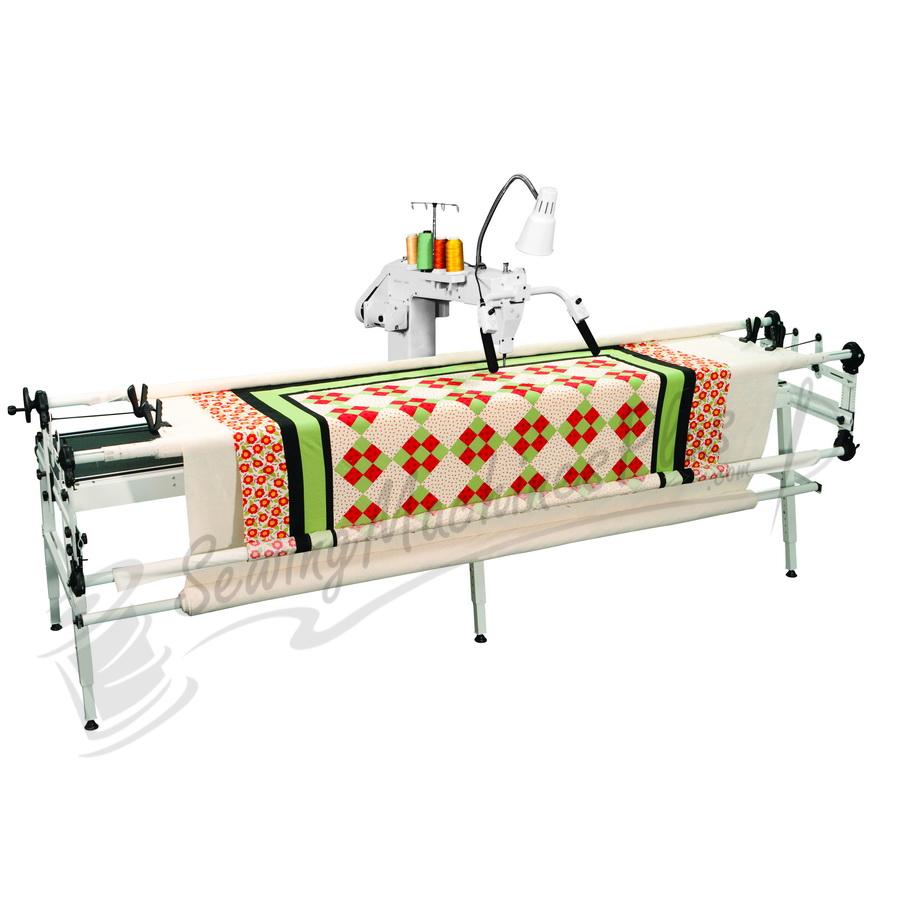 Top of the line 18 Inch Long Arm Quilting Machine with Grace GQ Frame