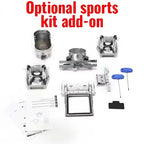 Brother Entrepreneur PR1X single-needle free-arm embroidery machine with optional sports kit add-on parts