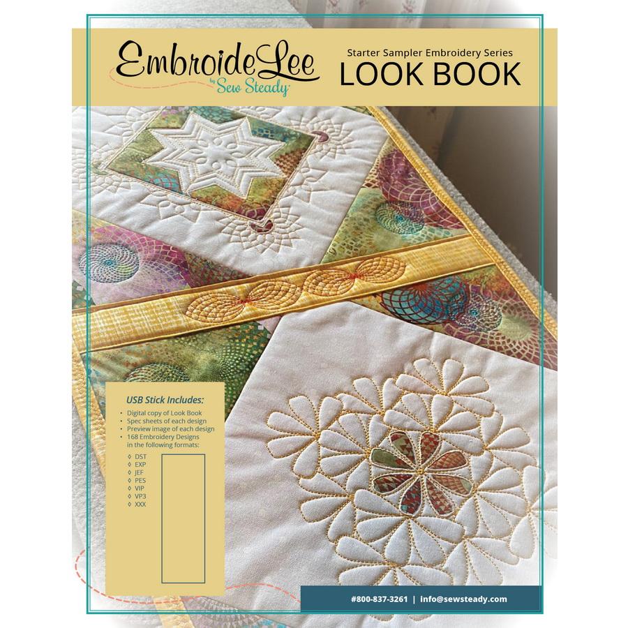 Sew Steady Embroidelee Starter Sampler Embroidery Collection