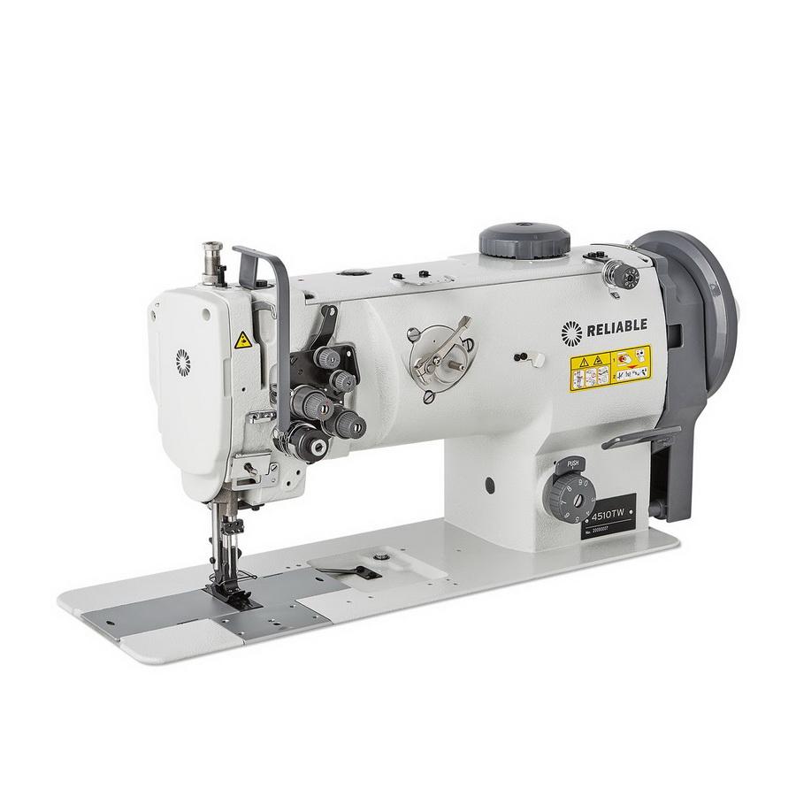 Reliable 4510TW Twin Needle Lockstitch, Walking Foot With Step Height Adjuster - Sewingmachinesplus.com