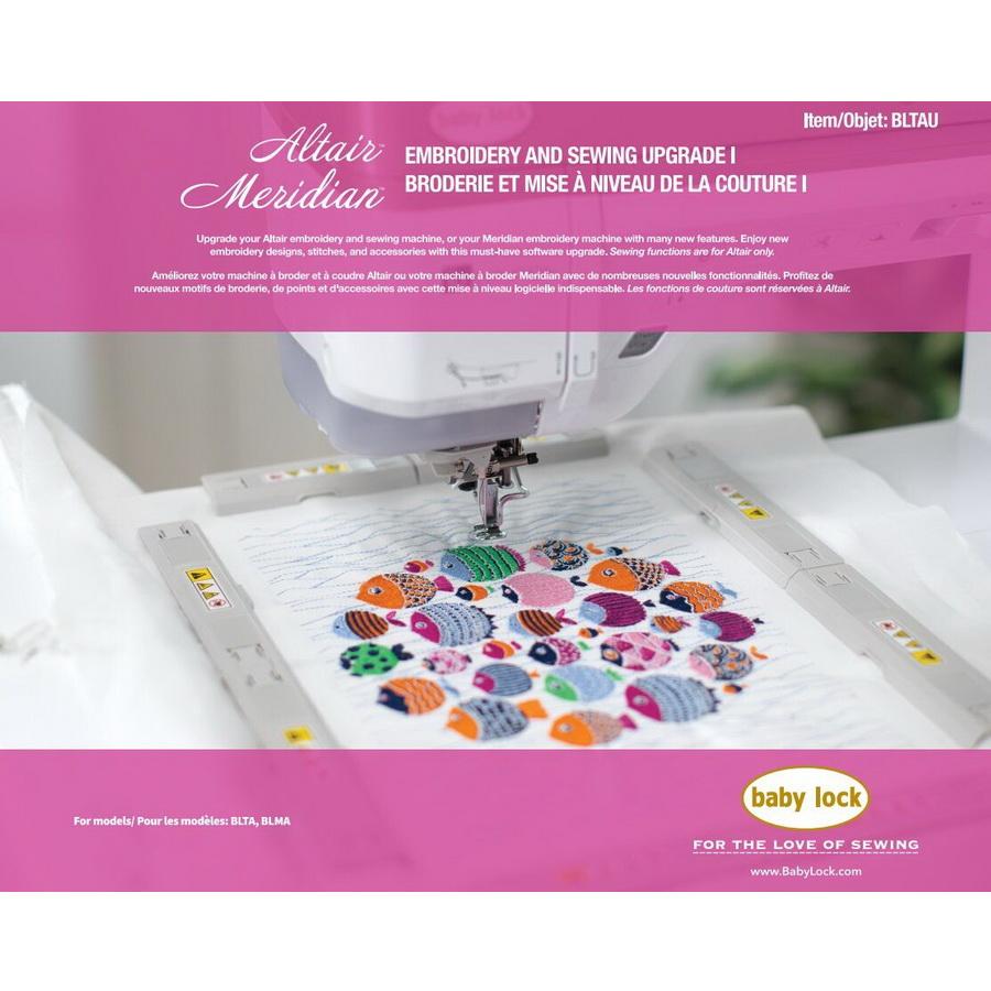 Baby Lock Altair & Meridian Upgrade - Sewingmachinesplus.com