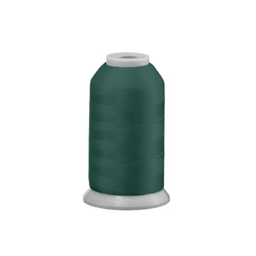 Exquisite Polyester Embroidery Thread - 695 Dark Green 1000M