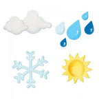 Sizzix Bigz Die Set Weather (4 Die Set) - Sewingmachinesplus.com