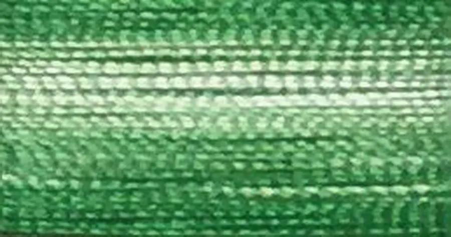 Embroidery thread Floriani V72 Nile Stripe variegated spool, 1,100yd, green tones