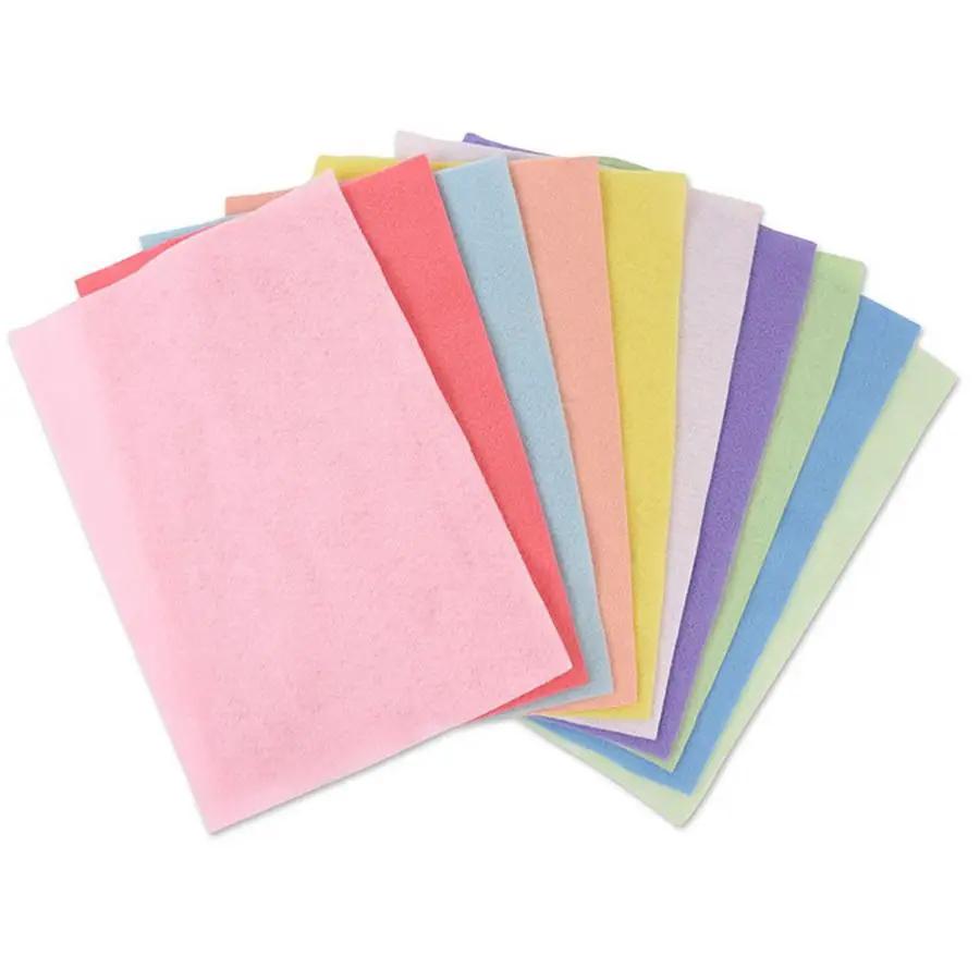 Sizzix Surfacez - Pastel Colored Felt Sheets 10PK - Sewingmachinesplus.com