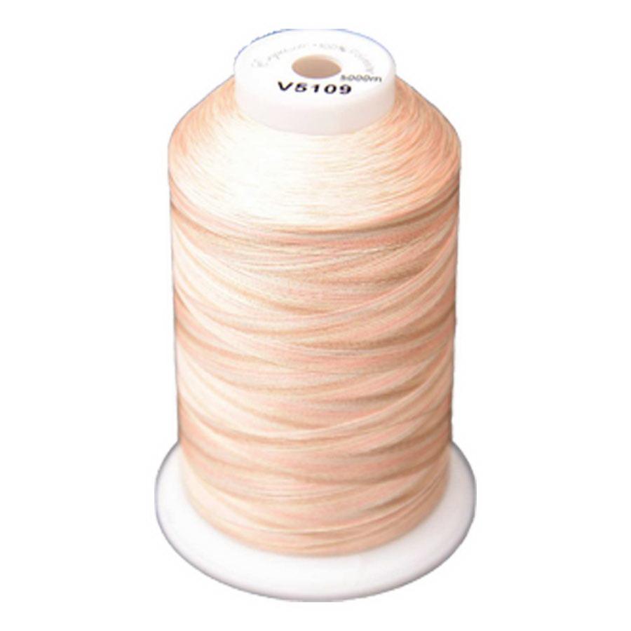 Exquisite Medley Variegated Thread - 109 Desert Canyon 5000M Spool - Sewingmachinesplus.com