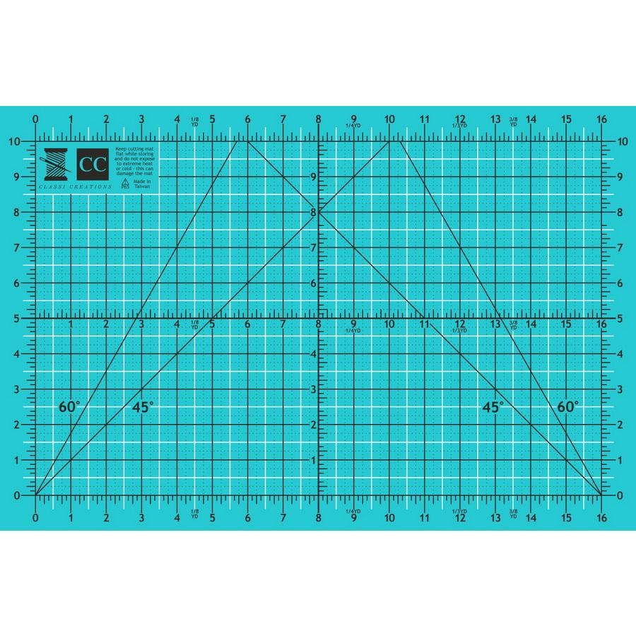 Classi Creations Double Sided Cutting Mat 12" x 18" - Sewingmachinesplus.com
