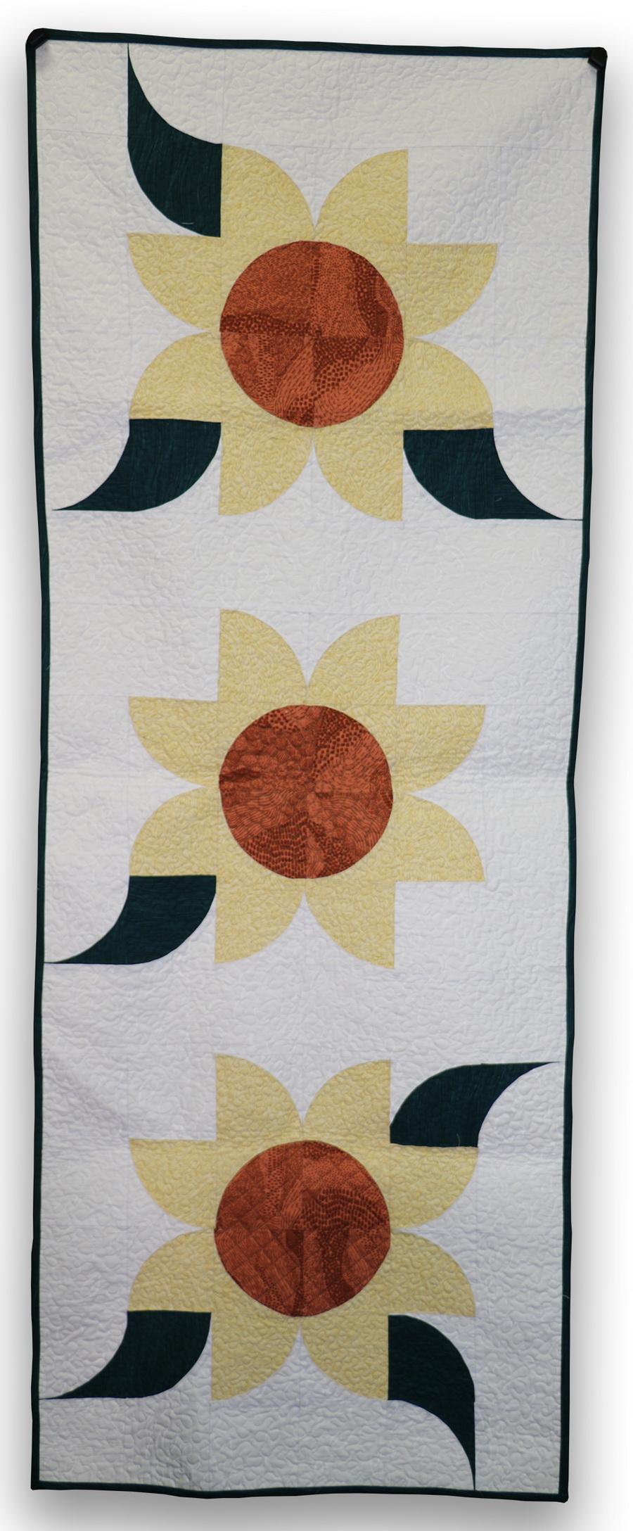 Ready to Sew Sunflower Table Runner Pre-cut Quilt Kit