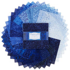 Wilmington Prints Sapphire Sky Fabric Kit - 5 inch Squares - Sewingmachinesplus.com
