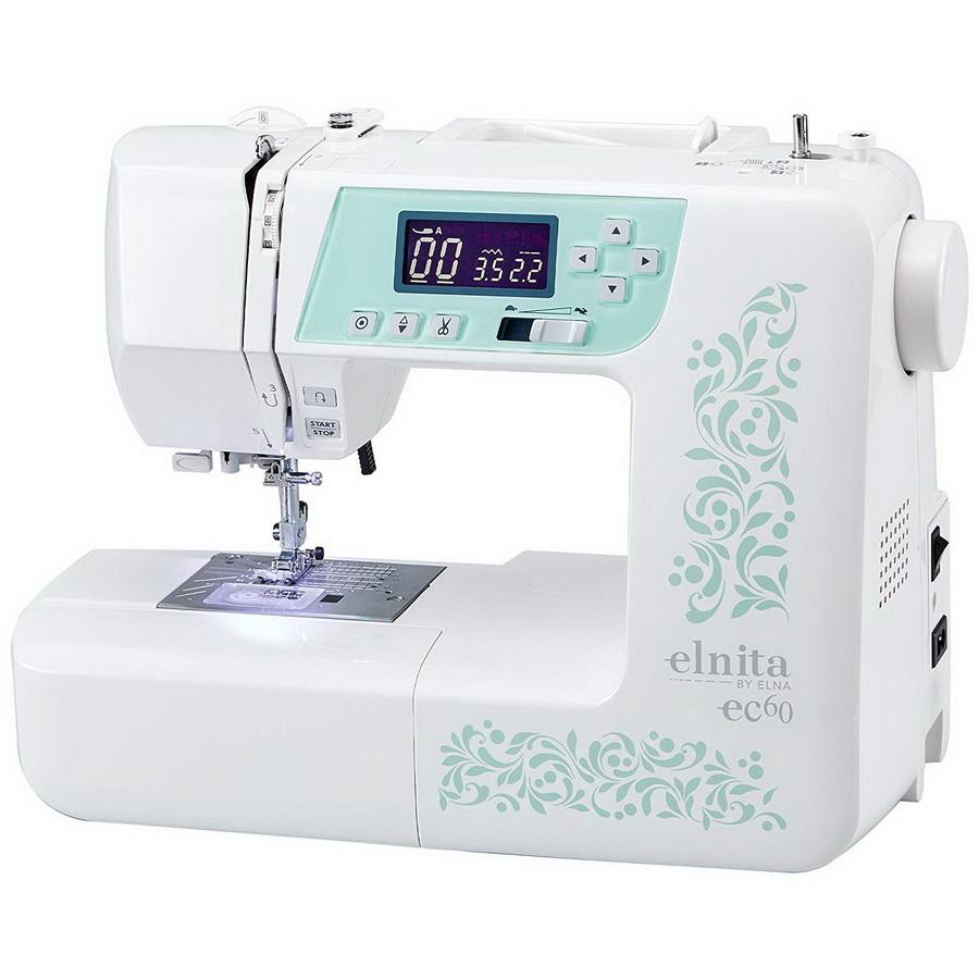 Elna Elnita EC60 Computerized Sewing Machine (OPEN BOX MODEL) - Sewingmachinesplus.com