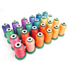 DIME Exquisite Embroidery Thread Kit Summer - 24 pack 1000M 40wt - Sewingmachinesplus.com