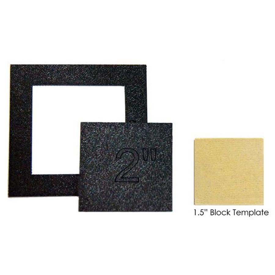 Martelli 3 Piece Mini - Block Set (1.5in & 2in template, 2in fussy - cut window) - Sewingmachinesplus.com