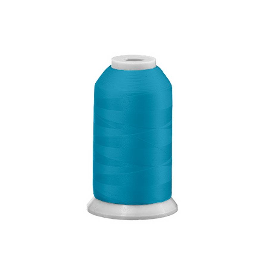 Exquisite Polyester Embroidery Thread - 5555 Surf Blue 5000M - Sewingmachinesplus.com