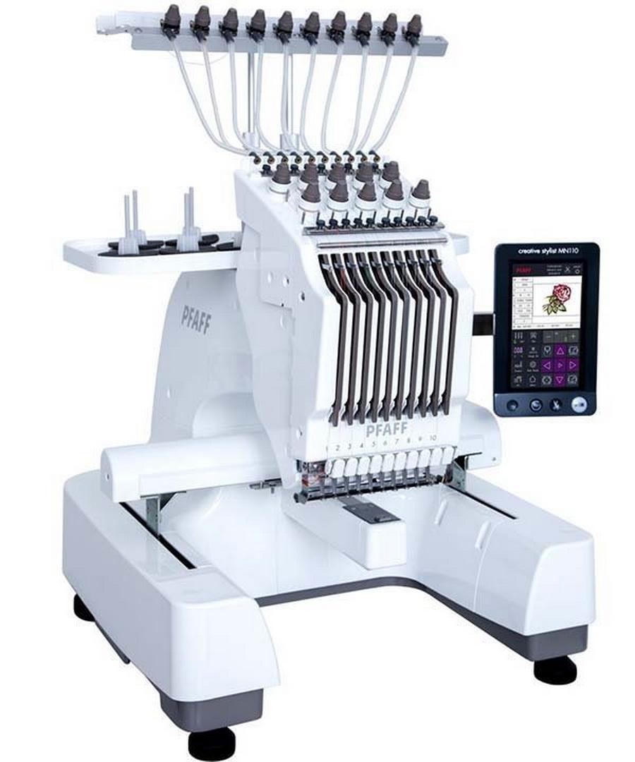 Pfaff Creative Stylist MN 110 10 Multi Needle Embroidery Machine - Sewingmachinesplus.com