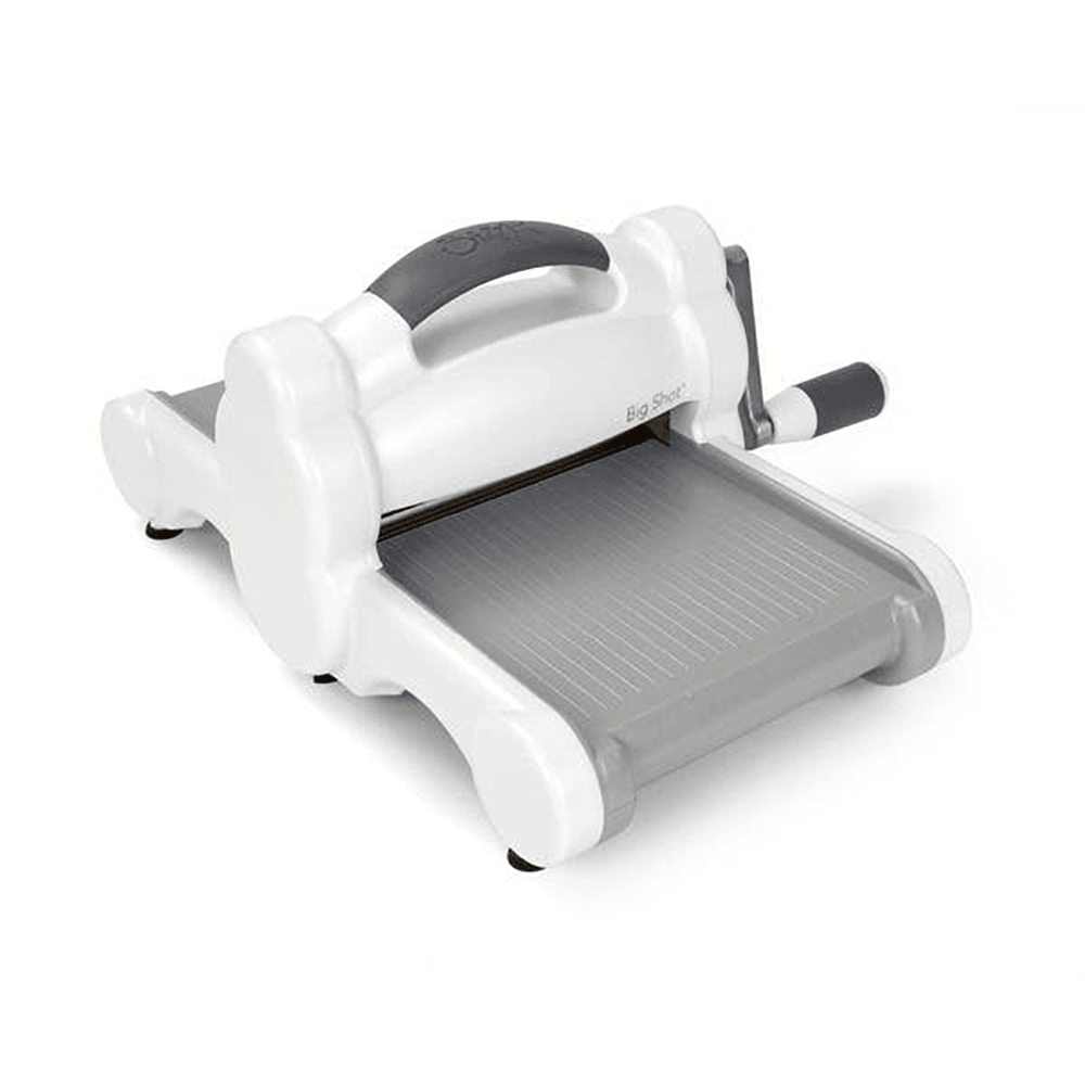 Sizzix Big Shot Machine Only (White & Gray) w/Standard Platform - Sewingmachinesplus.com