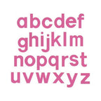 Sizzix Bigz Alphabet Set Block 3 1/2in Lowercase Letters