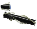 Sebo brush roller vacuum accessory, black cylindrical roller with white bristles; SEBO brand (2 pieces)