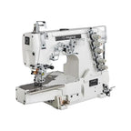 Reliable 3100IC Cylinder Bed Interlock Direct Drive Motor, Cover Stitch with Assembled Table and Uberlight 3100TL Light Lamp - Sewingmachinesplus.com