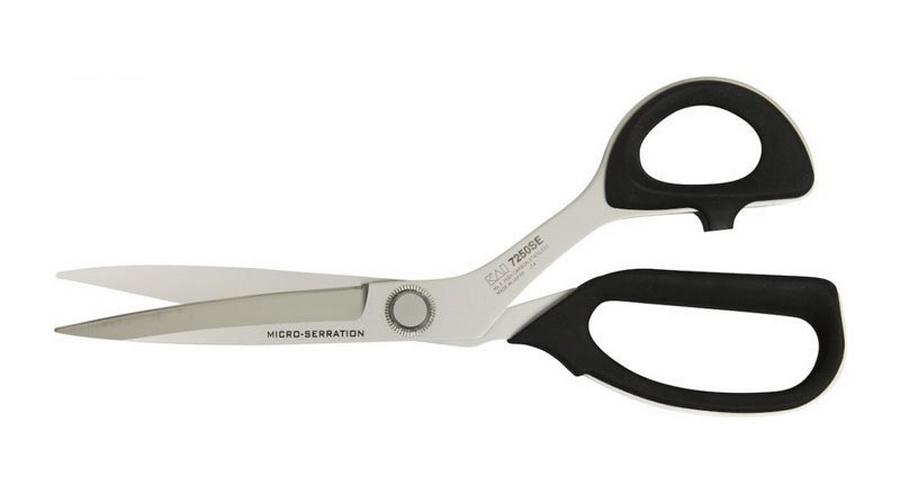 KAI 7000 Series 10" Professional Shears With Micro - Serrated Blade (7250SE) - Sewingmachinesplus.com