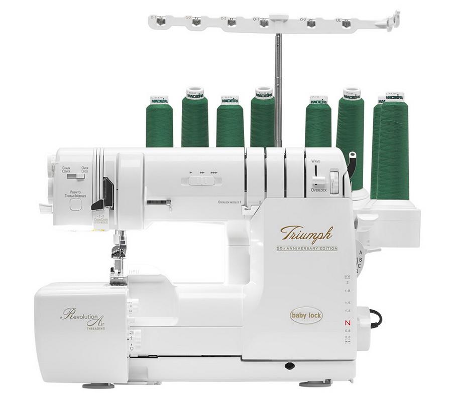 Baby Lock Triumph Serger Machine (OPEN BOX MODEL) - Sewingmachinesplus.com