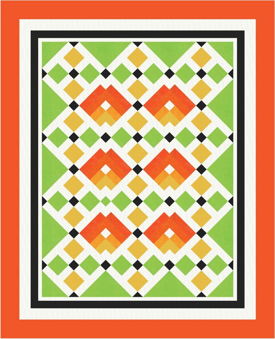 Ready to Sew Zen Chic Pre - cut Quilt Kit - Sewingmachinesplus.com