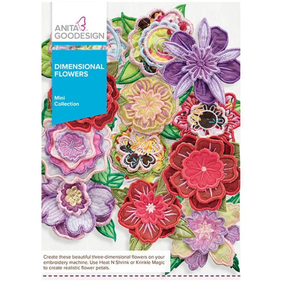 Anita Goodesign Dimensional Flowers 120MAGHD - Sewingmachinesplus.com