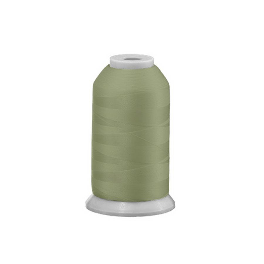 Exquisite Polyester Embroidery Thread - 962 Silver Green 5000M - Sewingmachinesplus.com