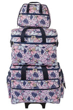 Bluefig Quilter Essential Combo: 19" Wheeled Bag, Project Bag and Satchel - Maisy - Sewingmachinesplus.com