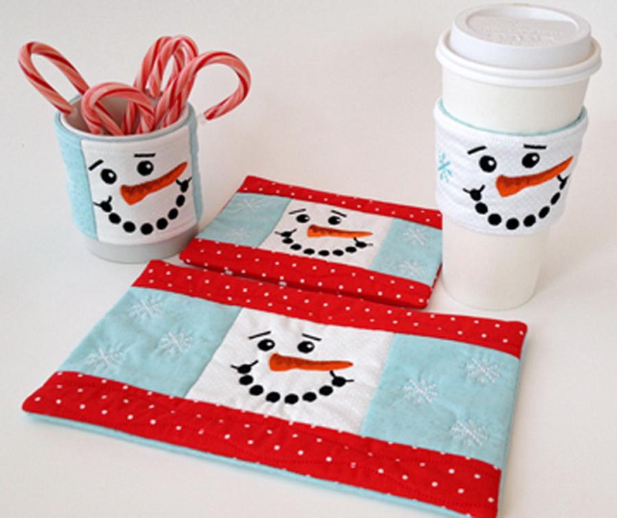 Embroidery Garden Holiday Beverage Set - Sewingmachinesplus.com