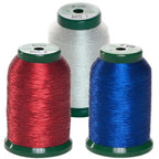 Kingstar Metallic Thread Patriotic 3 - pack PP001 - Sewingmachinesplus.com