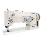 Techsew 2135 Flatbed Walking Foot ZigZag and Straigh Stitch Industrial Sewing Machine with Assembled Table and Motor - Sewingmachinesplus.com