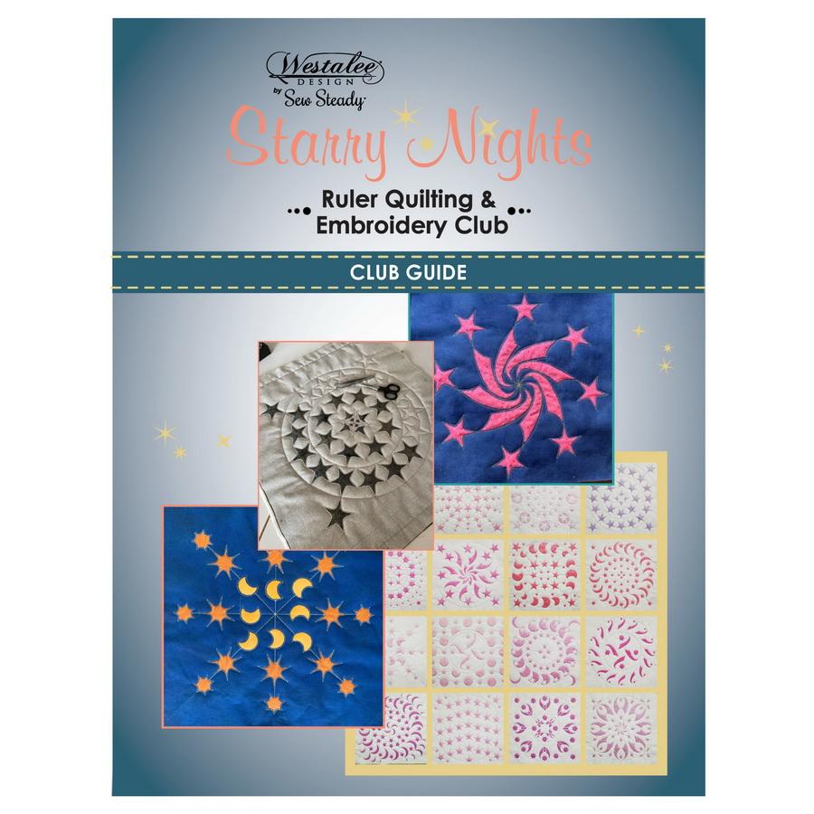 Sew Steady Starry Nights Ruler Work & Embroidery Club - Sewingmachinesplus.com