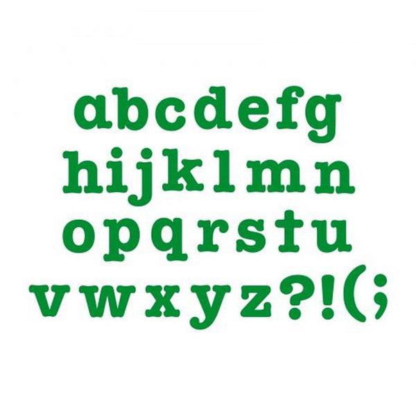 Sizzix Bigz Alphabet Set AllStar 1 1/2in Lowercase Letters & Punctuati