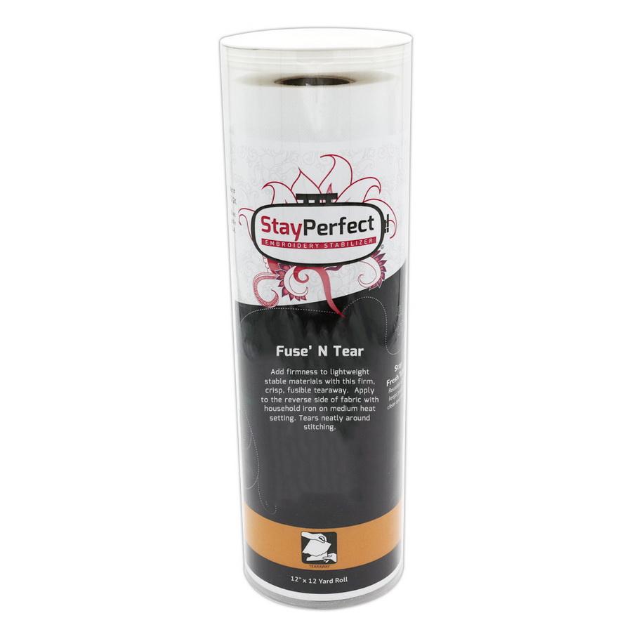 StayPerfect Fuse' n Tear - 12 x 10 yd roll - Sewingmachinesplus.com