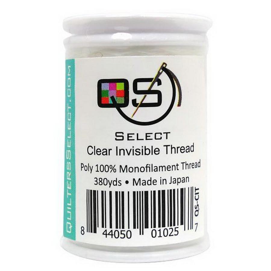 Quilters Select Clear Invisible Thread - Sewingmachinesplus.com