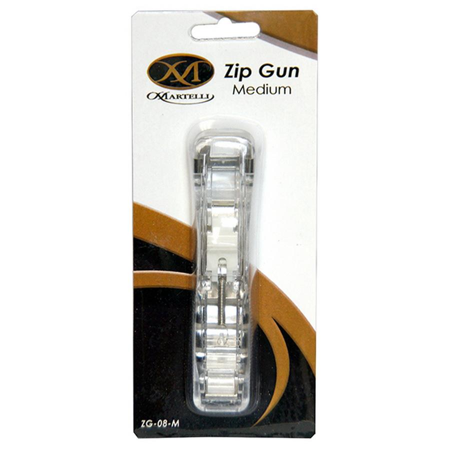 Martelli Med. Zip Gun Clip Dispenser w/8 clips - Sewingmachinesplus.com