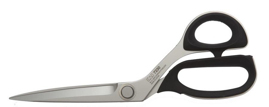 KAI 7000 Series 9" Professional Shears With Micro - Serrated Blade (7230 - SER) - Sewingmachinesplus.com